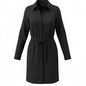 Calvin Klein Black Long Sleeve Dress